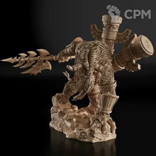 Описание картинки Cairne Bloodhoof Фигурка (World of Warcraft) от GAS3TXD  по цене 5 600руб | Свободный Рынок Миниатюр - СРМ
