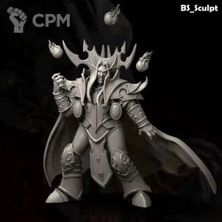 Описание картинки Kael'thas Sunstrider от Naggaroth Night по цене 2 000руб | Свободный Рынок Миниатюр - СРМ