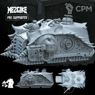 Описание картинки Sea raider heavy dredge tank от Age of Printmar по цене 3 818руб | Свободный Рынок Миниатюр - СРМ