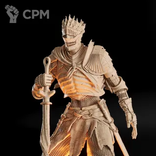 Описание картинки Soul of Cinder Фигурка (Dark Souls) от GAS3TXD  по цене 2 900руб | Свободный Рынок Миниатюр - СРМ