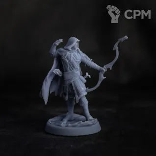 Описание картинки Человек/Эльф/Плут/Следопыт от Dark Craft Hobby по цене 360руб | Свободный Рынок Миниатюр - СРМ