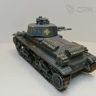 Описание картинки Немецкий легкий танк Pz.35(t) / масштаб 1:56 / 28мм от DModels по цене 850руб | Свободный Рынок Миниатюр - СРМ