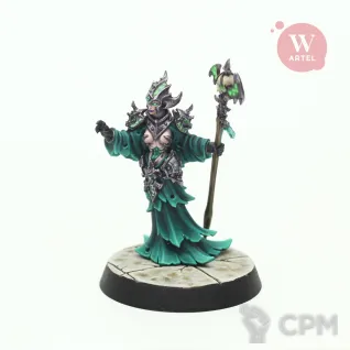 Описание картинки Necromatriarch of the Hollow Oath от Артель W по цене 1 300руб | Свободный Рынок Миниатюр - СРМ
