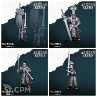 Описание картинки Swords of Messara от 3DPrintClub по цене 95руб | Свободный Рынок Миниатюр - СРМ
