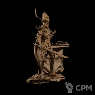 Описание картинки Malekith от Naggaroth Night по цене 5 000руб | Свободный Рынок Миниатюр - СРМ