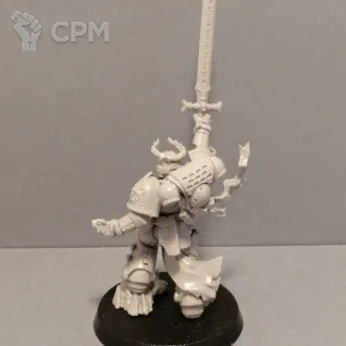 Описание картинки Новый Black Templars Emperor's Champion от Студия Лютье по цене 675руб | Свободный Рынок Миниатюр - СРМ