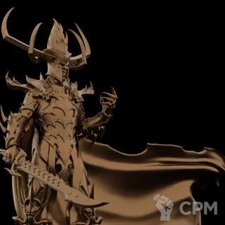 Описание картинки Malekith от Naggaroth Night по цене 5 000руб | Свободный Рынок Миниатюр - СРМ