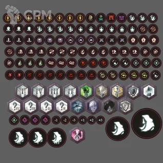 Описание картинки Eldfall Chronicles набор маркеров от TerraCutter по цене 2 600руб | Свободный Рынок Миниатюр - СРМ