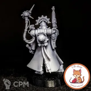 Описание картинки Adeptus mechanicus: skitarii marshal от Unnamable_shop по цене 300руб | Свободный Рынок Миниатюр - СРМ