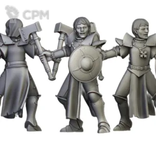 Описание картинки Mordheim - Sisters of Sigmar (x8) от 3Д печать миниатюр по цене 2 000руб | Свободный Рынок Миниатюр - СРМ
