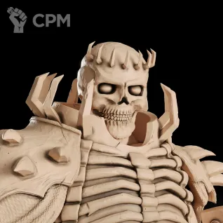 Описание картинки Skull Knight Фигурка (Berserk) от GAS3TXD  по цене 6 800руб | Свободный Рынок Миниатюр - СРМ
