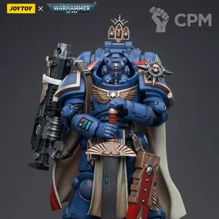Описание картинки JoyToy Ultramarines Captain With Heavy Bolt rifle от Строго по-Имперски по цене 5 500руб | Свободный Рынок Миниатюр - СРМ