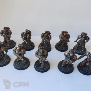 Описание картинки Mk.3 Iron Warriors Tactical Squad (альтернативный) от Dan_the_man по цене 1 500руб | Свободный Рынок Миниатюр - СРМ