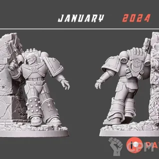 Описание картинки Агент Малькадора Сигилита от MrMetalHorror по цене 450руб | Свободный Рынок Миниатюр - СРМ