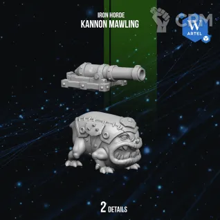 Описание картинки Kannon Mawling от WebWay 3D по цене 175руб | Свободный Рынок Миниатюр - СРМ
