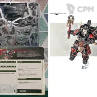 Описание картинки Armageddon: Chaplain with Jump Pack от Xero по цене 2 400руб | Свободный Рынок Миниатюр - СРМ