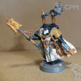 Описание картинки Interrogator-Chaplain Seraphicus, из набора Dark Vengeance от Xero по цене 2 000руб | Свободный Рынок Миниатюр - СРМ