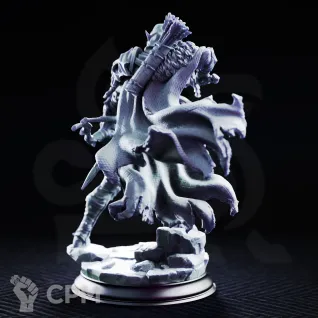 Описание картинки Drow Spider Ranger - Karazor от PocketSized Prints по цене 300руб | Свободный Рынок Миниатюр - СРМ