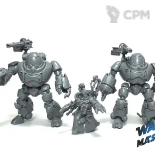 Описание картинки Kastelan Robots от WARP Master по цене 1 700руб | Свободный Рынок Миниатюр - СРМ