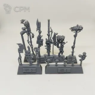 Описание картинки Cawdor Weapons Set 1 от Dark Heresy по цене 578руб | Свободный Рынок Миниатюр - СРМ