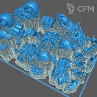 Описание картинки Стартер пак орков №2 / Orcs starter Set №2 от 3D6 по цене 2 000руб | Свободный Рынок Миниатюр - СРМ