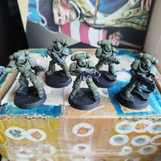 Описание картинки intercessor squad от Radik по цене 1 000руб | Свободный Рынок Миниатюр - СРМ