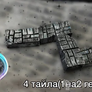 Описание картинки Террейн НРИ(тайлы) от ZanozaCraft по цене 568руб | Свободный Рынок Миниатюр - СРМ