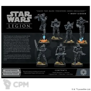 Описание картинки Star Wars Legion Dark Troopers Unit Expansion от StarkLogistics по цене 5 000руб | Свободный Рынок Миниатюр - СРМ