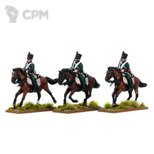 Описание картинки Napoleonic French Chasseurs a Cheval от 3DPrintClub по цене 220руб | Свободный Рынок Миниатюр - СРМ