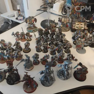 Описание картинки Армия Grey Knights от TrTinf по цене 60 000руб | Свободный Рынок Миниатюр - СРМ