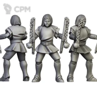 Описание картинки Mordheim - Sisters of Sigmar - Novices (x5) ver.2 от 3Д печать миниатюр по цене 1 062руб | Свободный Рынок Миниатюр - СРМ