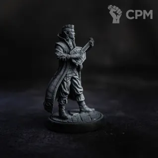 Описание картинки Эльф, полуэльф / Бард от Dark Craft Hobby по цене 260руб | Свободный Рынок Миниатюр - СРМ