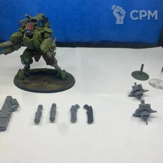 Описание картинки XV95 Ghostkeel Battlesuit от Миша Агафонов по цене 4 000руб | Свободный Рынок Миниатюр - СРМ