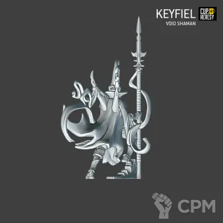 Описание картинки Keyfiel Void Shaman от Cup of Heresy по цене 300руб | Свободный Рынок Миниатюр - СРМ