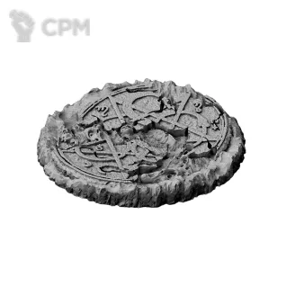 Описание картинки Demon Summoning 60mm Round Base Topper от 3Д печать миниатюр по цене 333руб | Свободный Рынок Миниатюр - СРМ