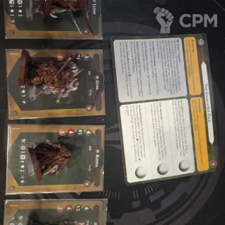 Описание картинки GnarlSpirit pack ориг c картами бойцов от GumanoiDja по цене 2 950руб | Свободный Рынок Миниатюр - СРМ