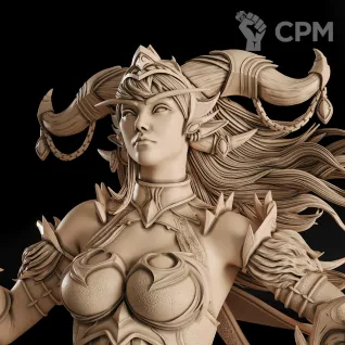 Описание картинки Dragon Queen Alexstrasza Фигурка (World of Warcraft) от GAS3TXD  по цене 3 900руб | Свободный Рынок Миниатюр - СРМ