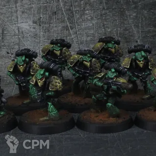Описание картинки Rogue Trader Space Marine w/ Meltagun от Stark Foundry по цене 340руб | Свободный Рынок Миниатюр - СРМ