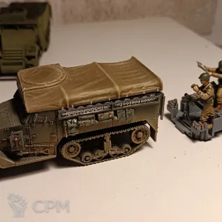 Описание картинки US Army Халфтрак от Eikeer по цене 2 500руб | Свободный Рынок Миниатюр - СРМ