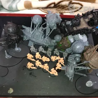 Описание картинки Армия Kharadron (распил) от Revan по цене 23 000руб | Свободный Рынок Миниатюр - СРМ