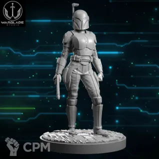 Описание картинки Koska Reeves - Star Wars Shatterpoint от Critical Print по цене 190руб | Свободный Рынок Миниатюр - СРМ