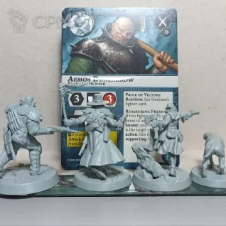 Описание картинки Hexbane's Hunters (оригинал) от  по цене 2 900руб | Свободный Рынок Миниатюр - СРМ