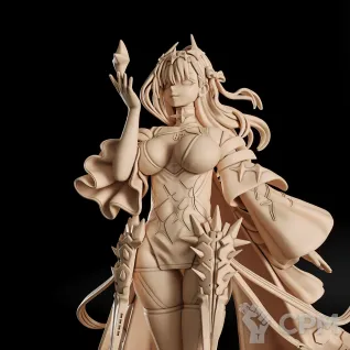 Описание картинки Modernia Фигурка (Nikke: Goddess of Victory) от GAS3TXD  по цене 3 700руб | Свободный Рынок Миниатюр - СРМ