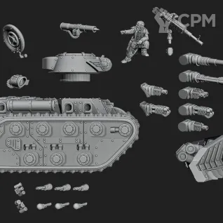 Описание картинки Chimera/Hellhound от WebWay 3D по цене 3 300руб | Свободный Рынок Миниатюр - СРМ