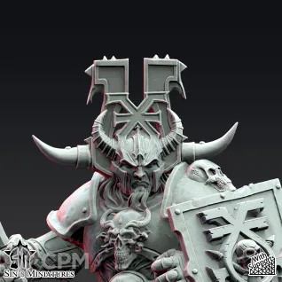 Описание картинки champion lord of war от Manufactorum76 по цене 1 000руб | Свободный Рынок Миниатюр - СРМ