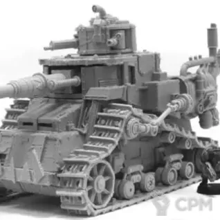 Описание картинки Ork Kill Krusha Tank от  по цене 7 500руб | Свободный Рынок Миниатюр - СРМ
