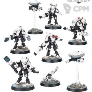 Описание картинки XV26 Stealth Battlesuit kill team от Red Rooster по цене 2 350руб | Свободный Рынок Миниатюр - СРМ