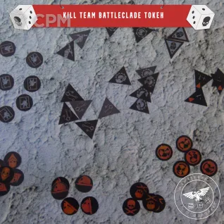 Описание картинки Токены для Kill Team BattleClade от WahaStuff / Bastion по цене 700руб | Свободный Рынок Миниатюр - СРМ