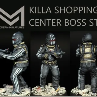 Описание картинки Killa Boss от Manufactorum76 по цене 200руб | Свободный Рынок Миниатюр - СРМ