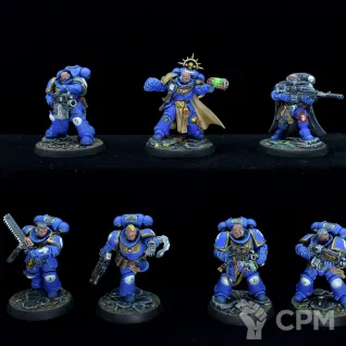 Описание картинки Warhammer 40k: Kill Team Starter Set ready to play от SWT по цене 30 000руб | Свободный Рынок Миниатюр - СРМ